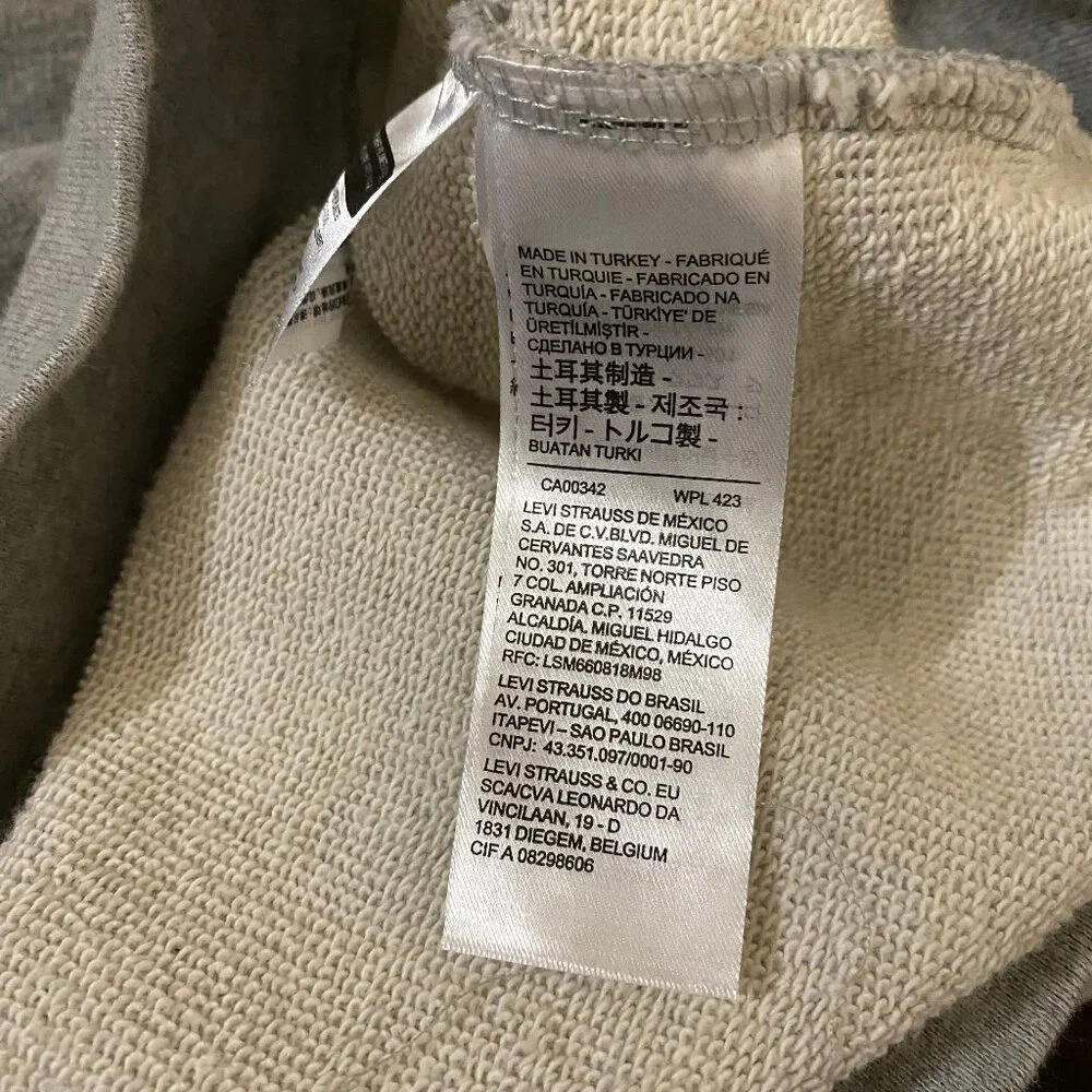 Levi's Gold Tab Zip-up Hoodie XXL